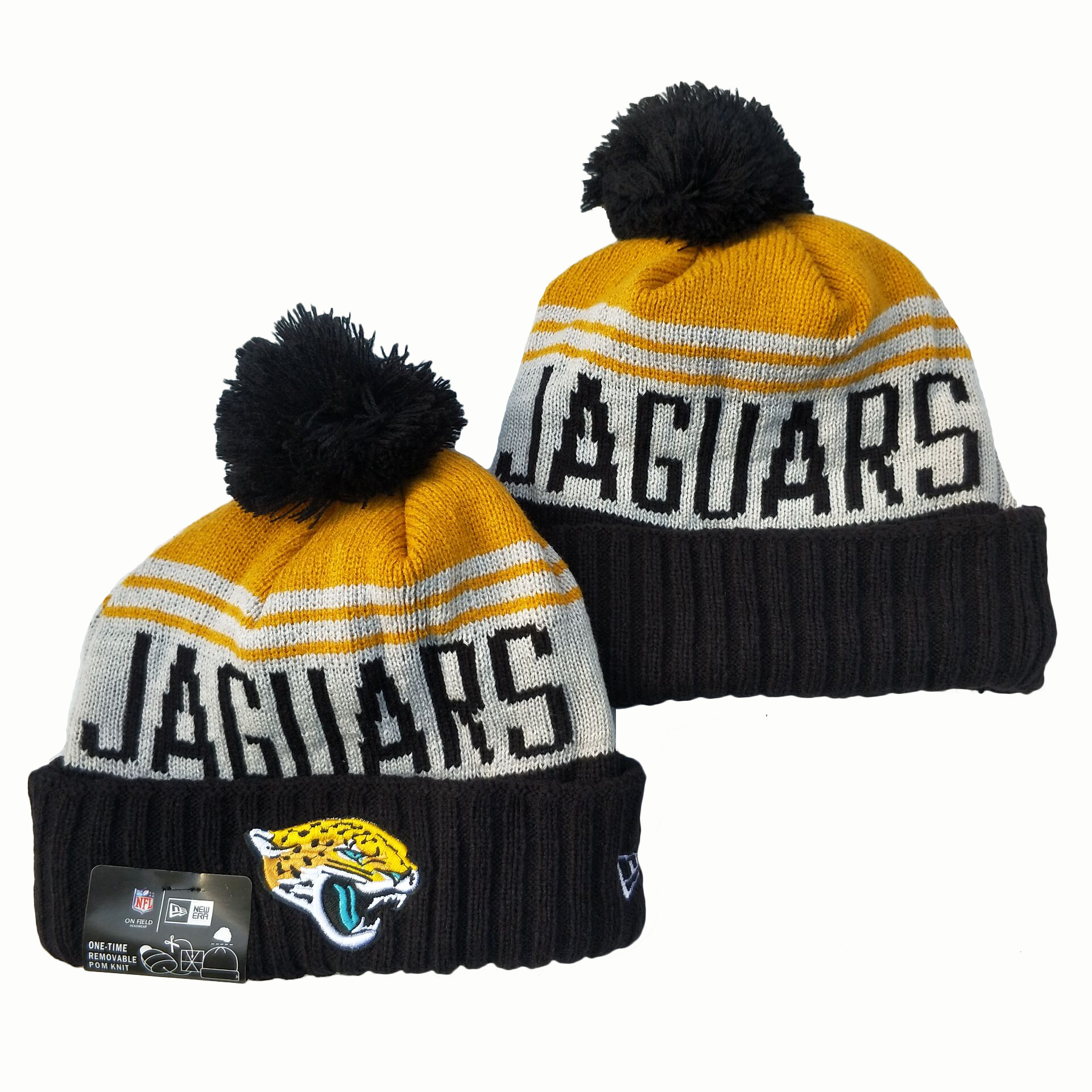 Jacksonville Jaguars Knit Hats 036